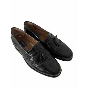 Bostonian Evanston Dress Shoes Size 9 Black Flex First Tassel